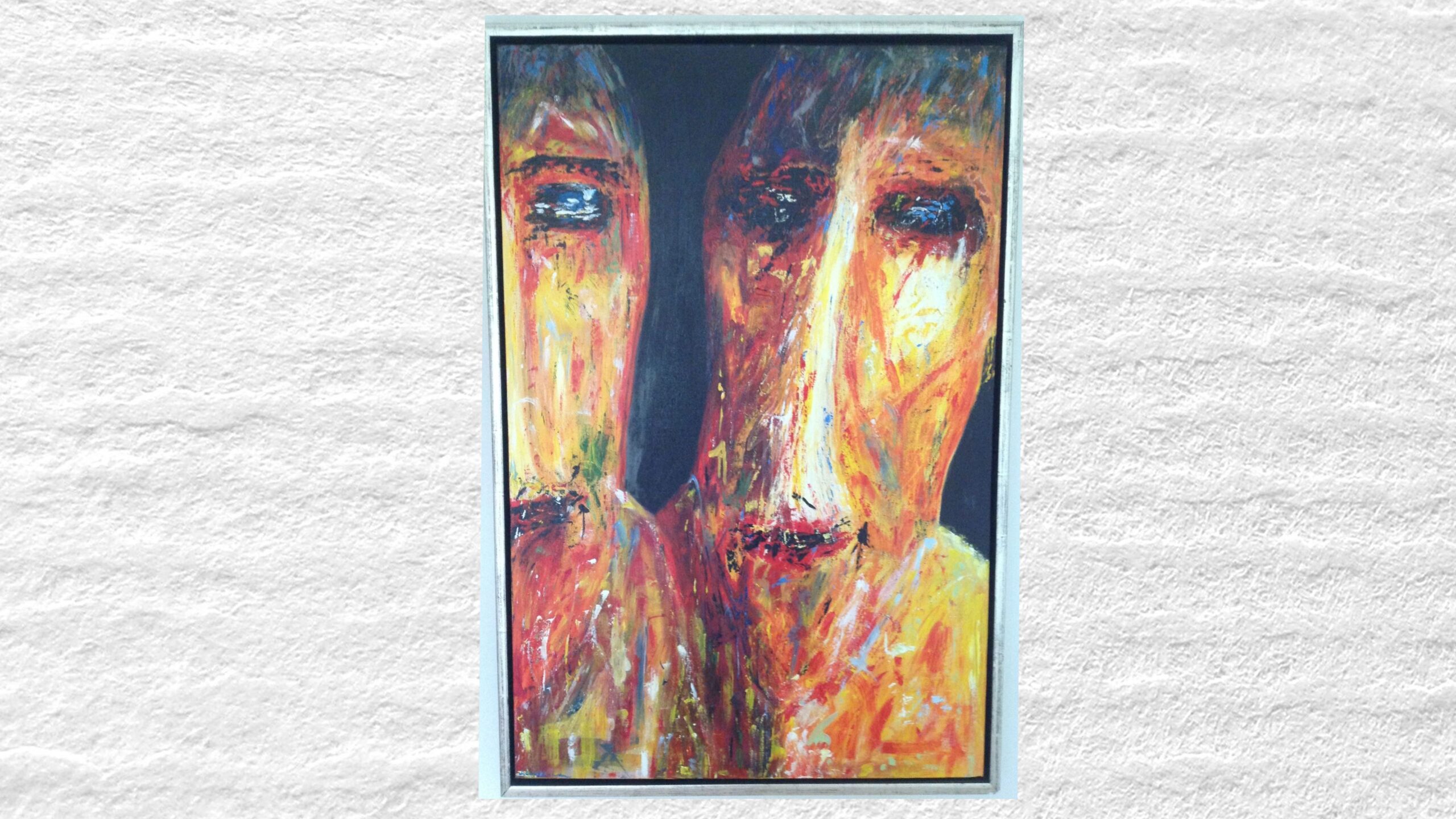 84x64 cm. incl. ramme  kr. 600