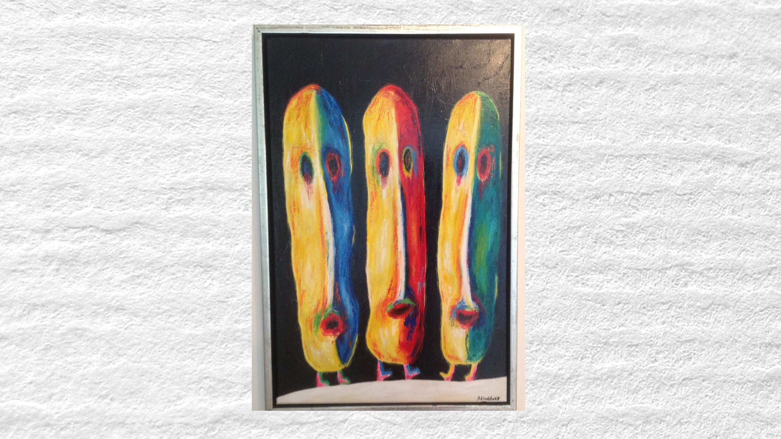 44x54 cm. incl. ramme  kr. 400