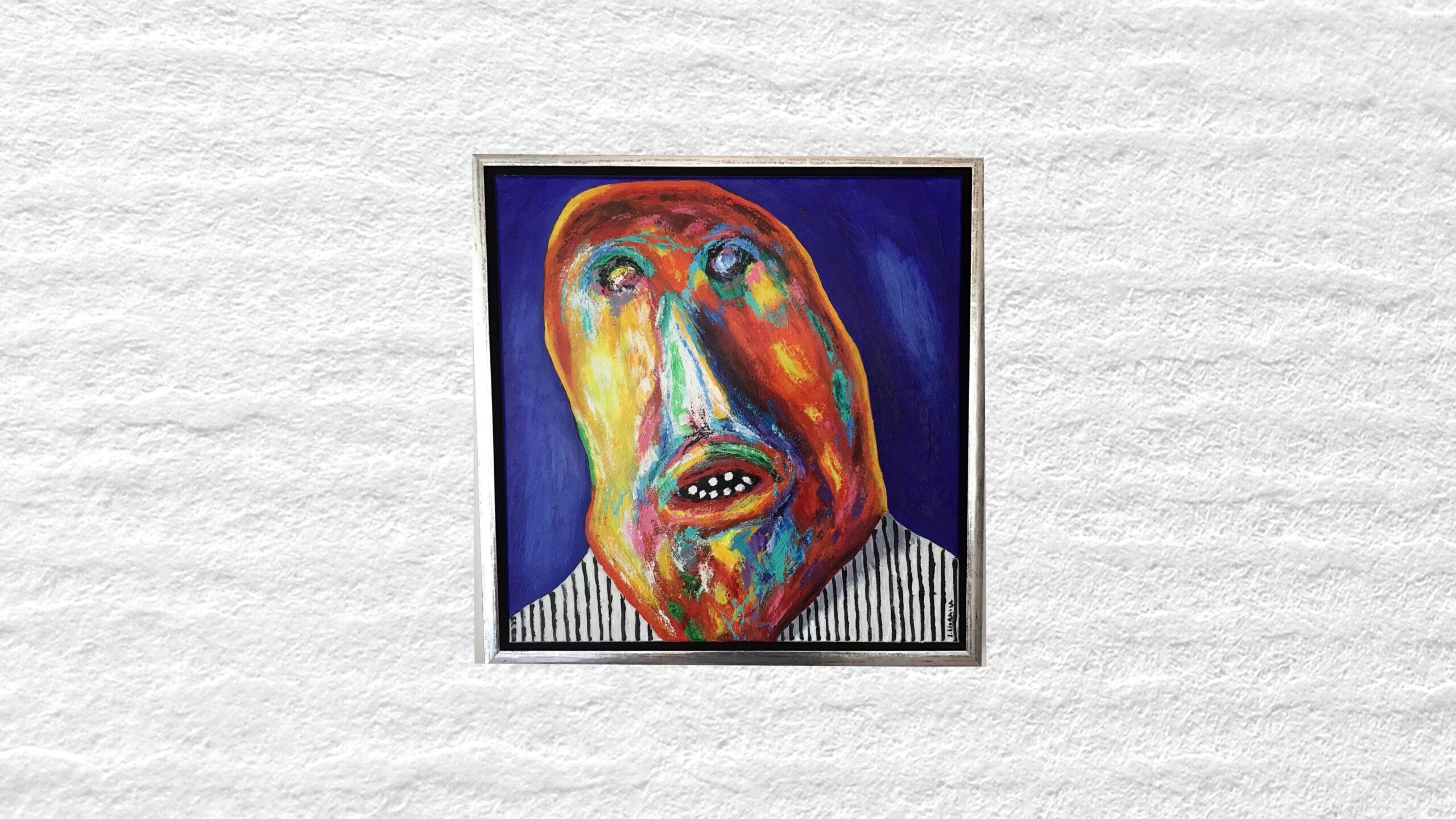 44x44 cm. incl. ramme  kr. 500